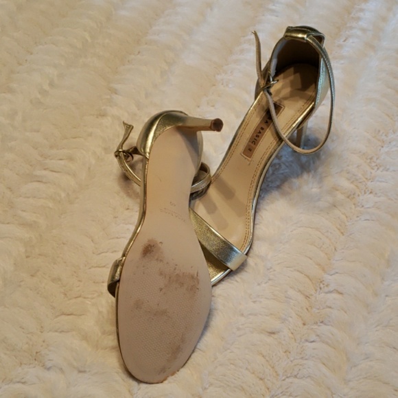 Zara basics metallic heels - Picture 4 of 5